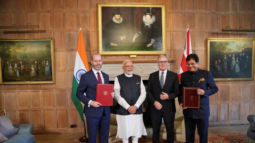 Indian PM Modi visits Britain