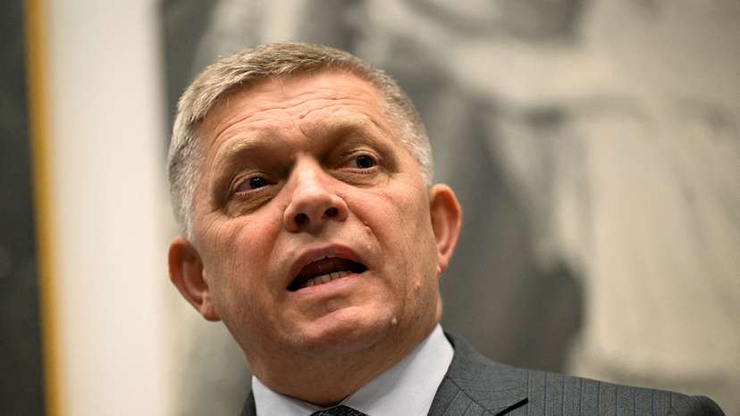 FILE PHOTO: Slovakia's PM Fico marks the anniversary of his attempted assassination, in Handlova
