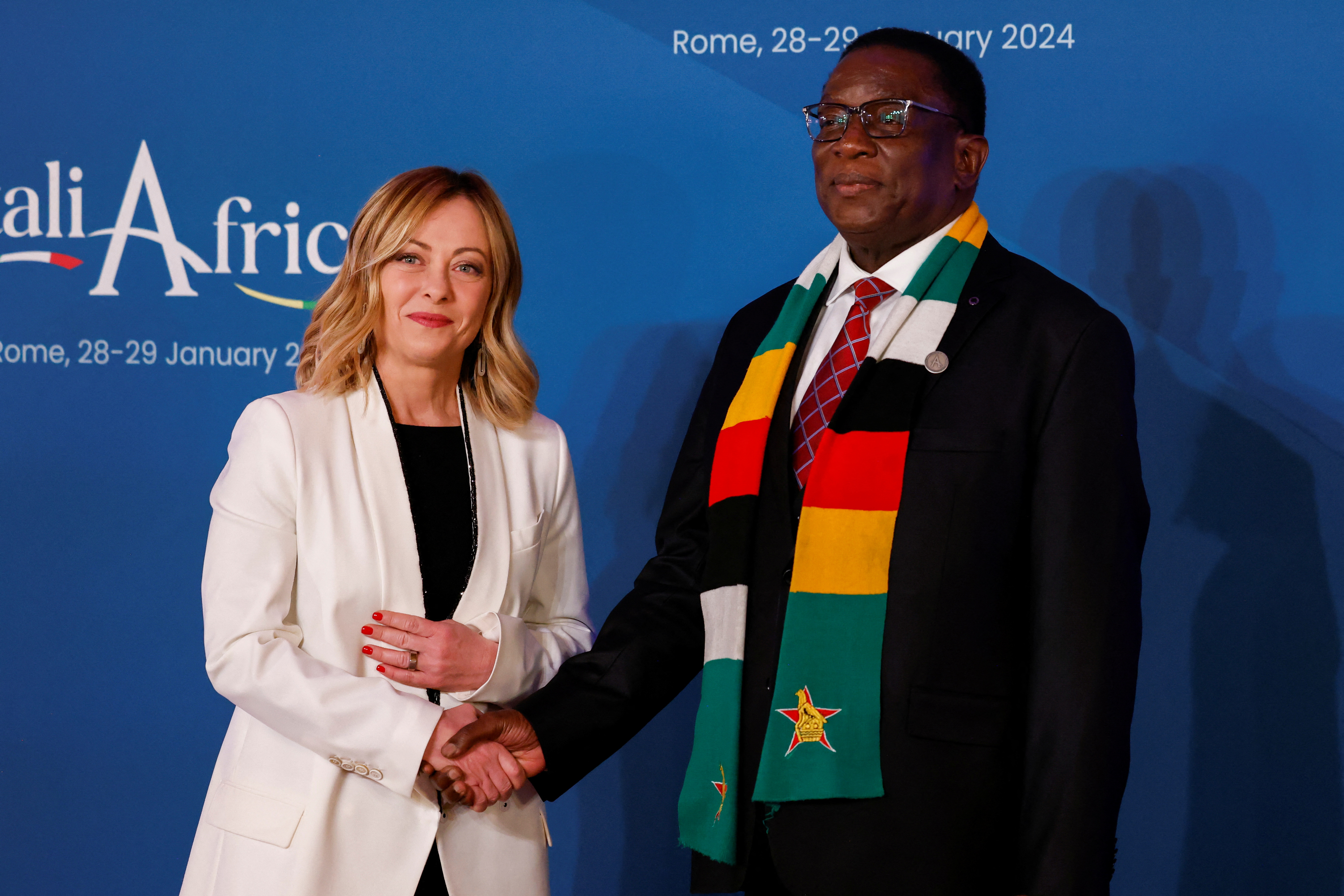 Italy-Africa summit in Rome