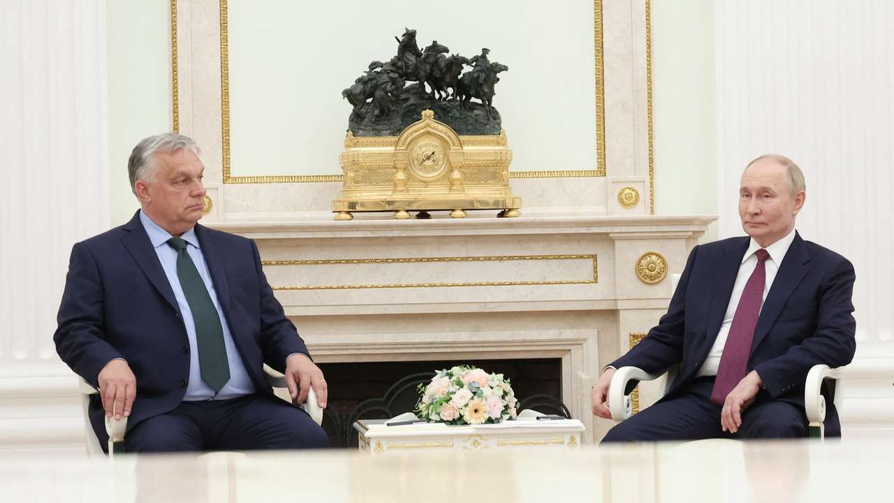 Hungary's Prime Minister Orban visits Russia