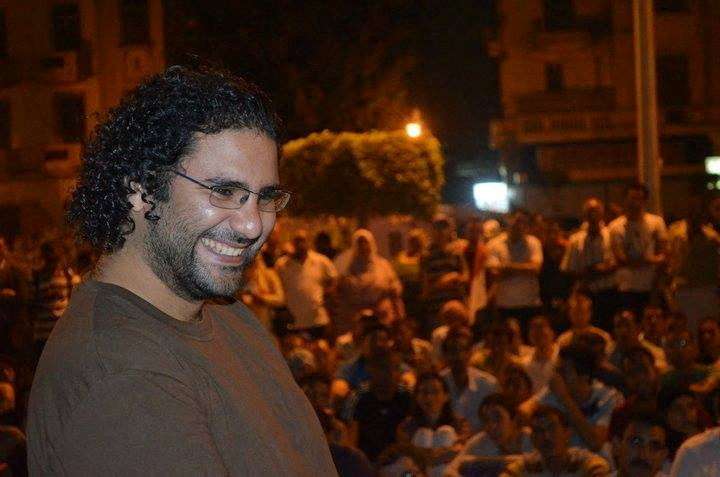 FILE PHOTO: A handout image of activist Alaa Abd el-Fattah