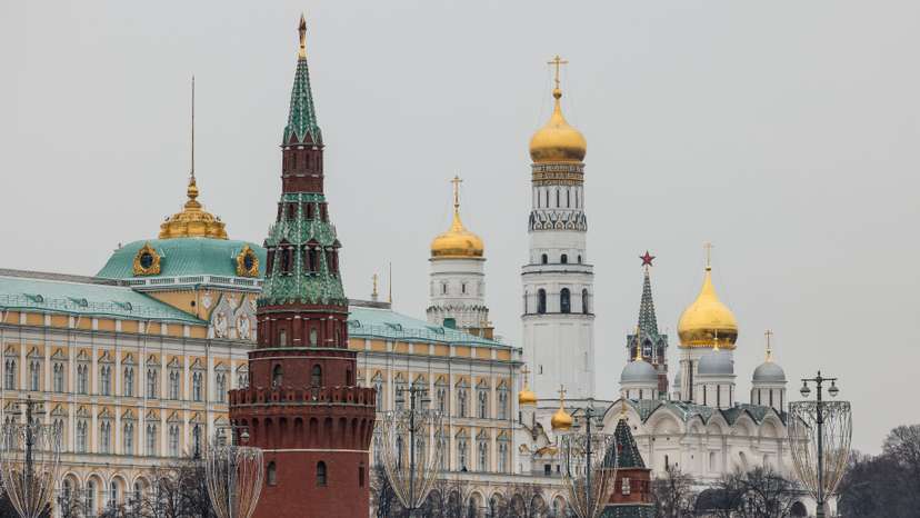 A view shows Moscow's Kremlin