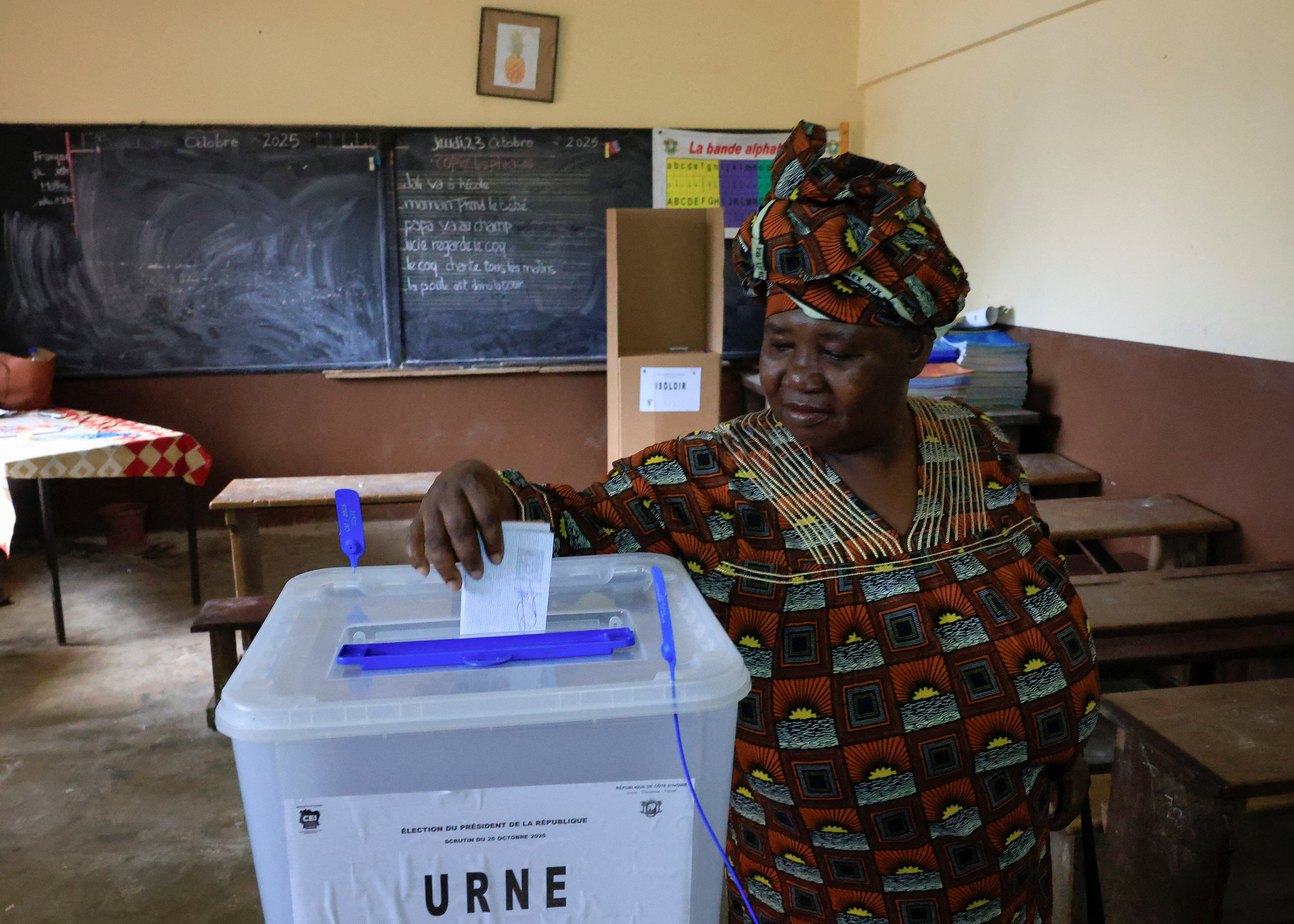 Ivory Coast holds presidential election