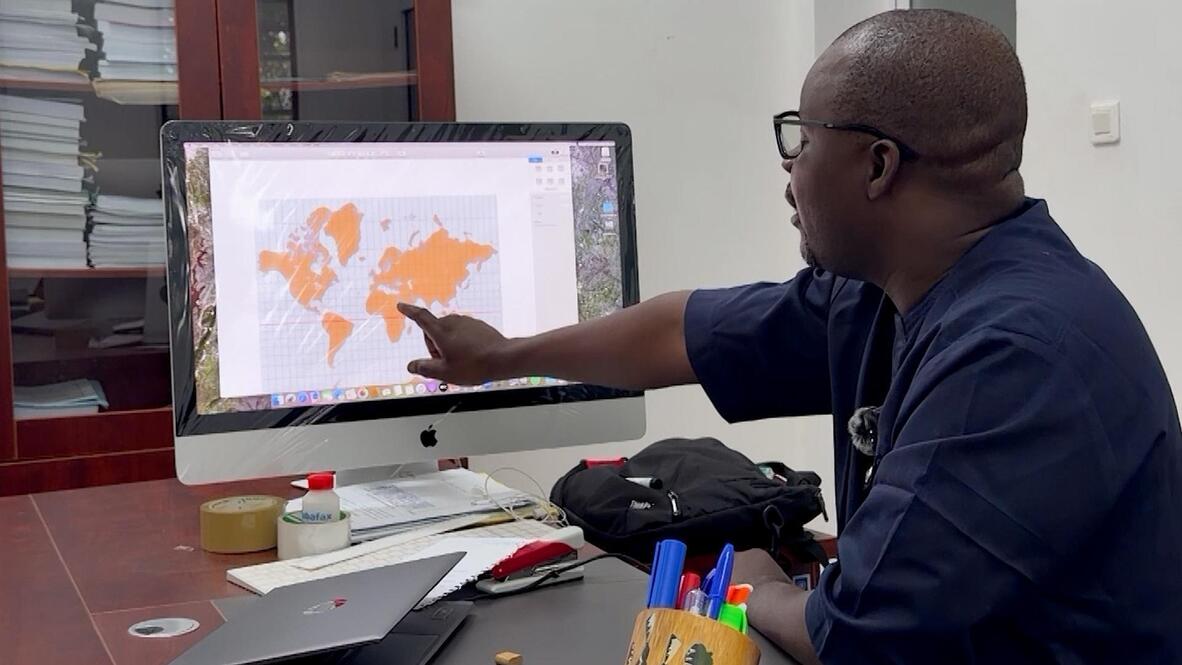 Africa - Togo - World Map