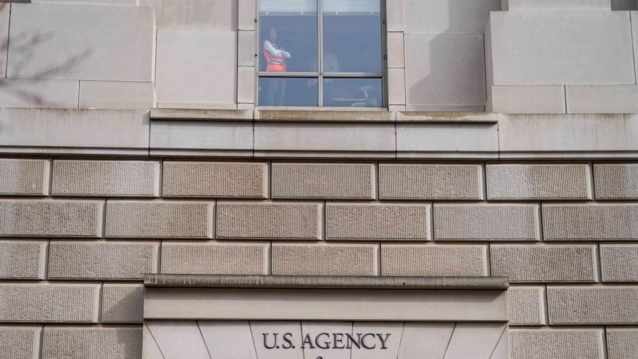 The USAID building sits closed, after Musk said work is underway to shut down the U.S. foreign aid agency USAID, in Washington