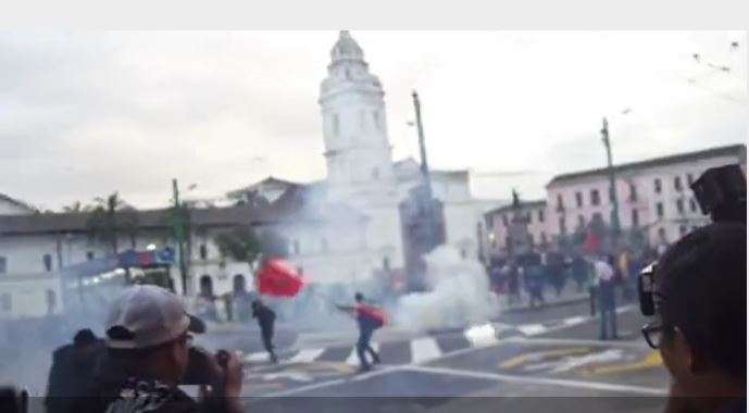 teargas
