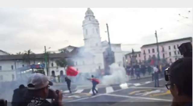teargas