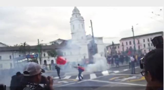 teargas