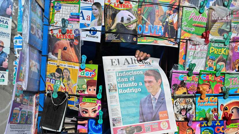 Bolivia will hold a presidential runoff election on October 19, in El Alto