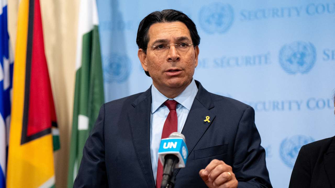 U.N. Security Council meeting on Israel and Palestinian conflict in New York
