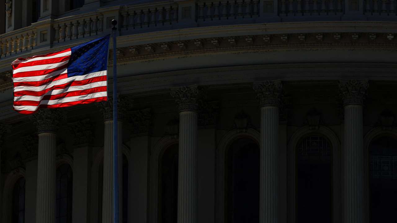 A view of the U.S. Capitol Building in Washington