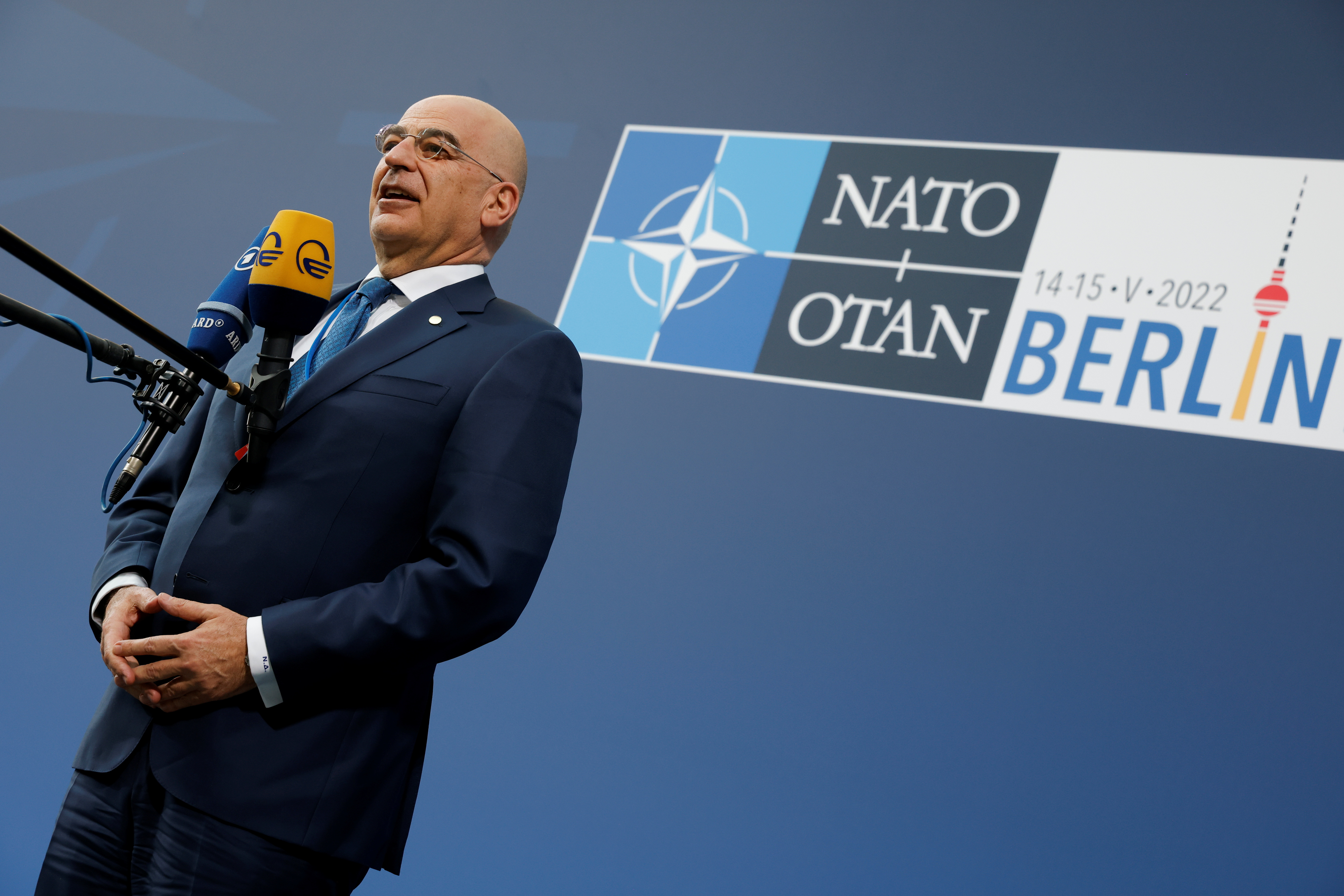 NATO foreign ministers meeting, in Berlin