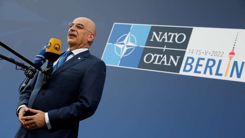 NATO foreign ministers meeting, in Berlin