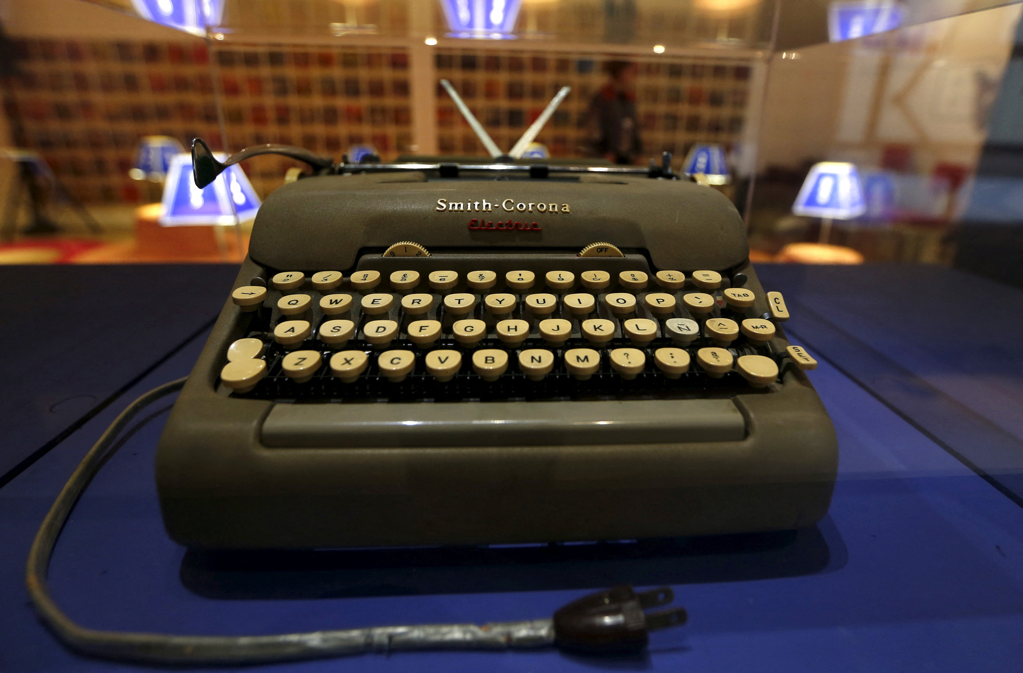 FILE PHOTO: Smith Corona typewriter