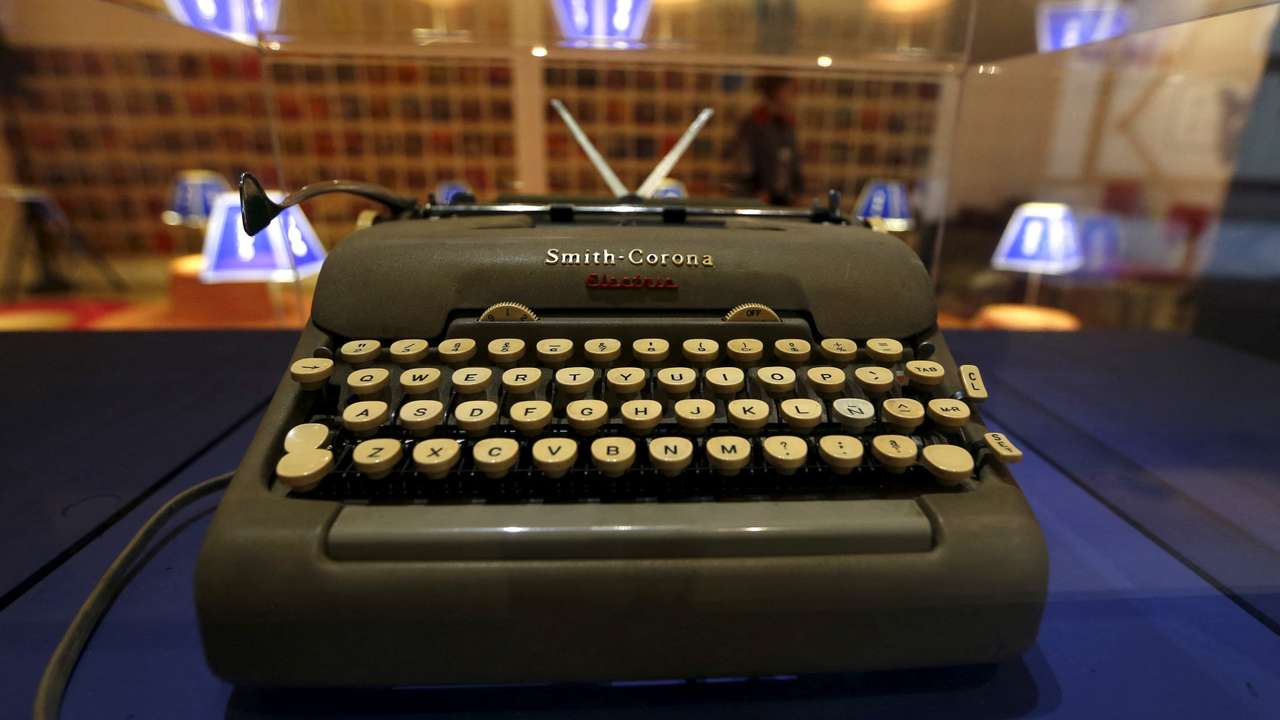 FILE PHOTO: Smith Corona typewriter