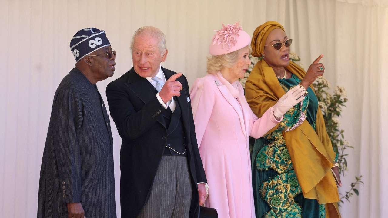 Nigerian President Tinubu visits Britain