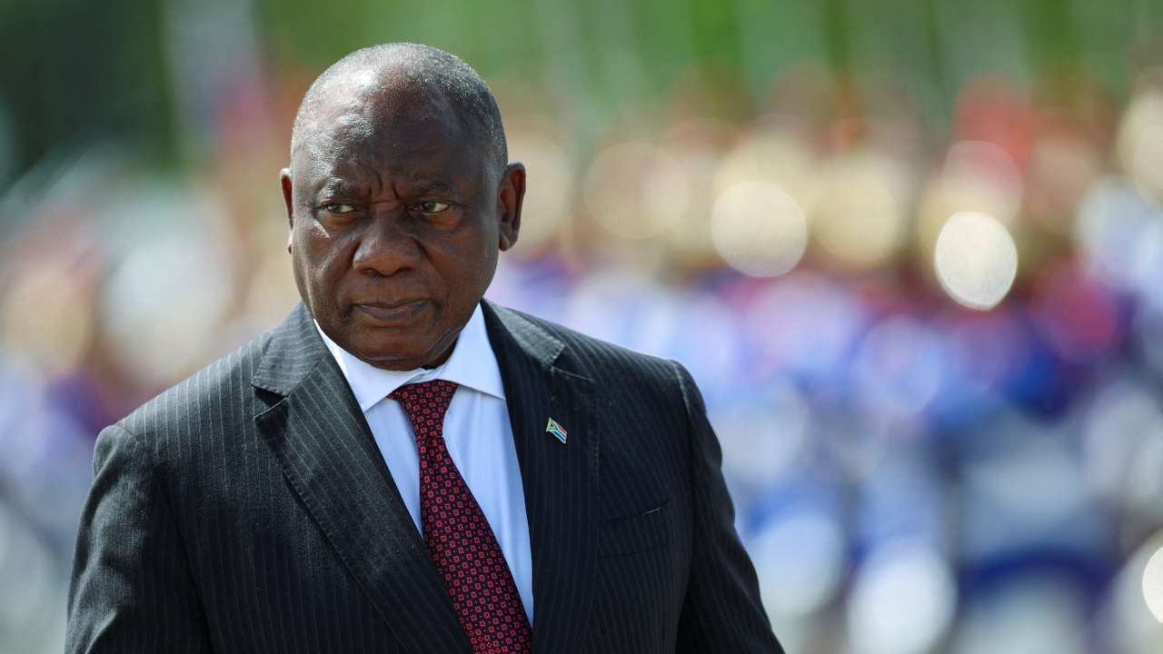 South Africa's President Cyril Ramaphosa visits Brazil