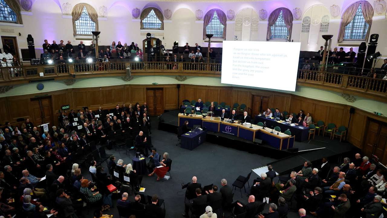 FILE PHOTO: Church of England General Synod, in London