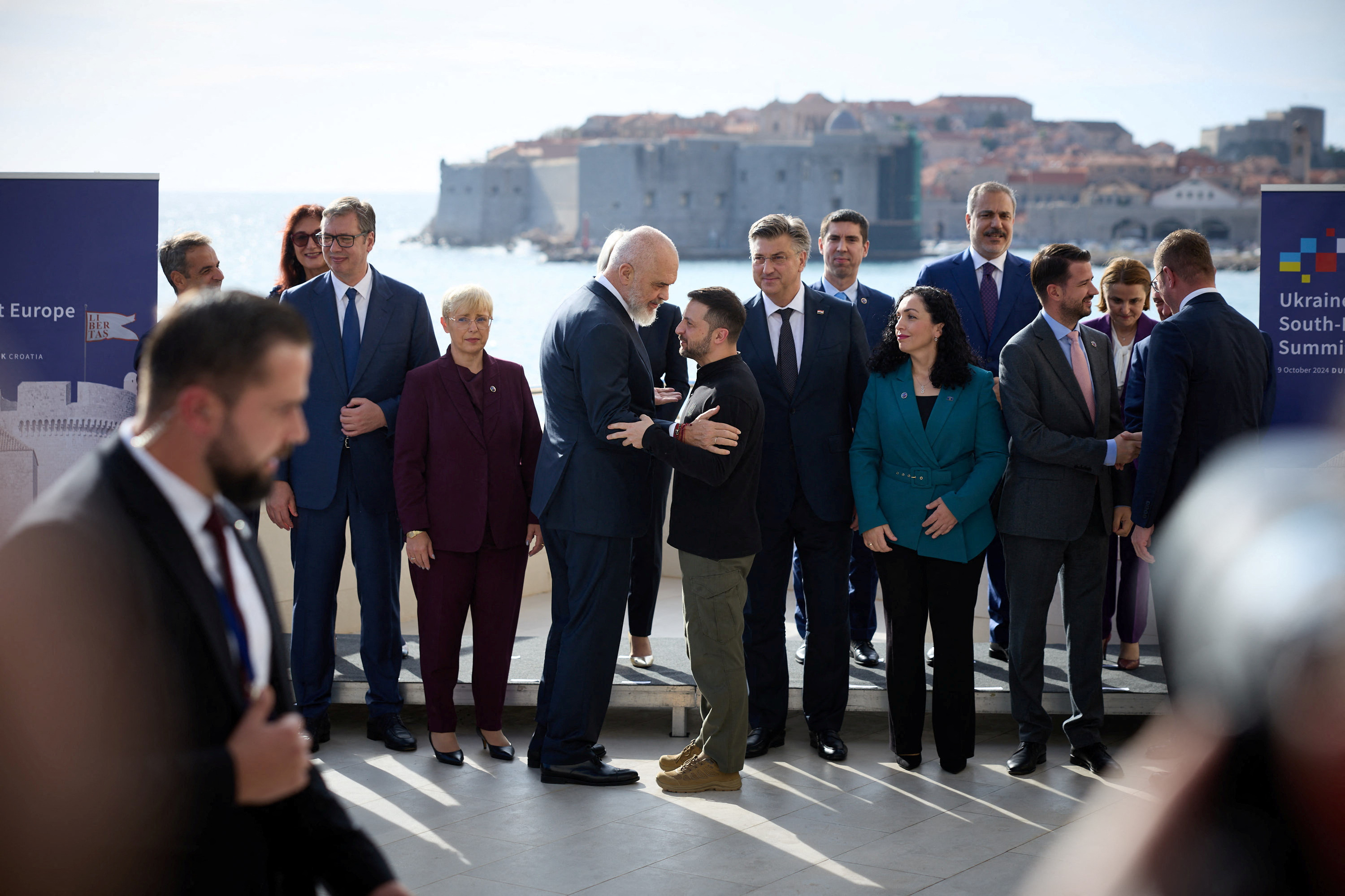 Ukraine's President Zelenskiy attends third Ukraine-South East Europe summit in Dubrovnik