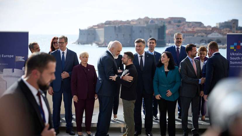 Ukraine's President Zelenskiy attends third Ukraine-South East Europe summit in Dubrovnik