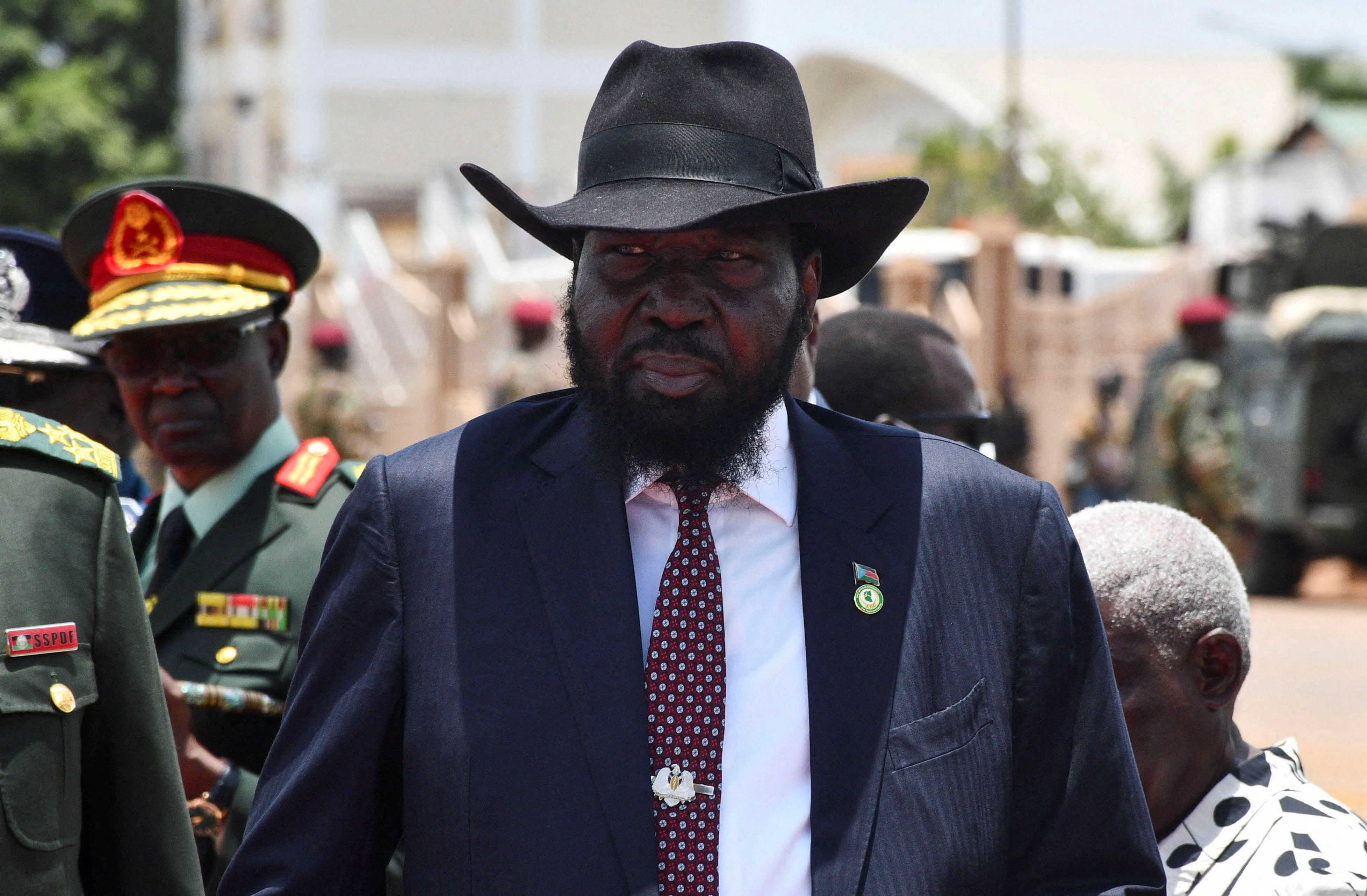 FILE PHOTO: South Sudan President Salva Kiir in Juba, South Sudan