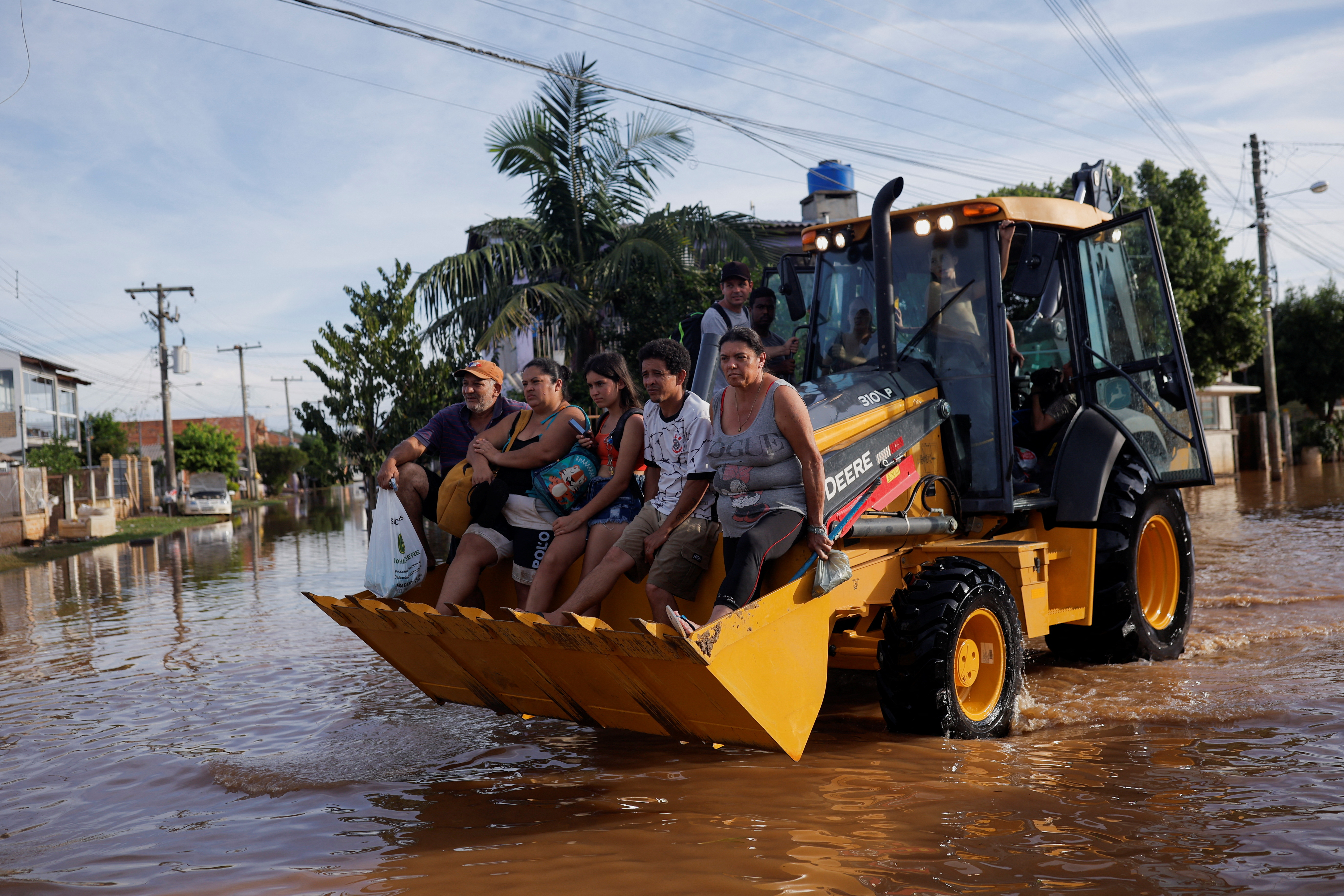 Flooding due to heavy rains in Rio Grande do Sul