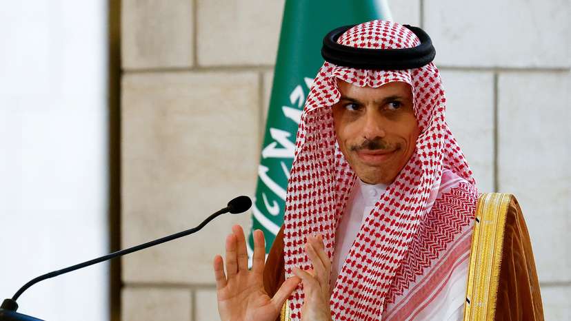 Saudi Foreign Minister Prince Faisal bin Farhan Al Saud visits Damascus