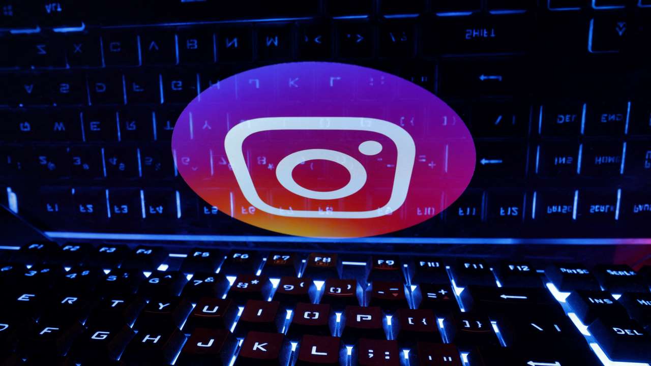 Illustration shows Instagram logo
