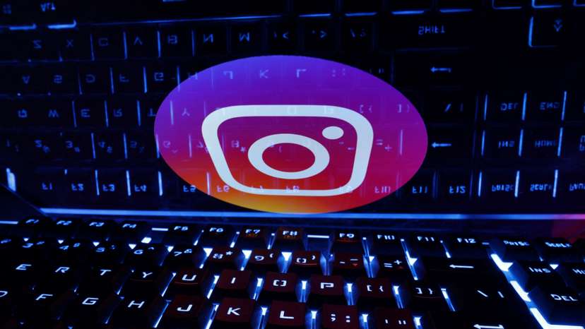 Illustration shows Instagram logo