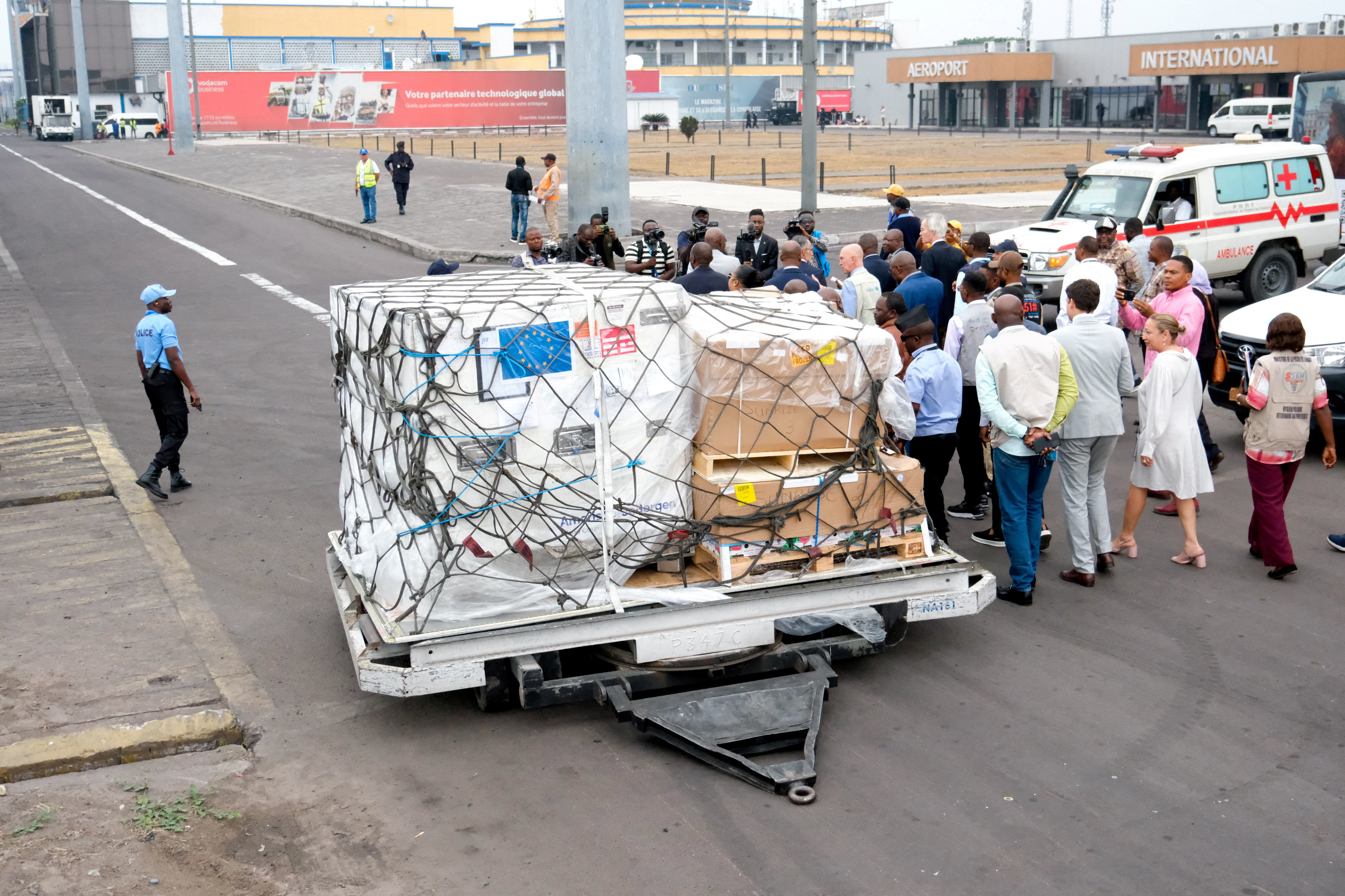 FILE PHOTO: First mpox vaccines arrive in DR Congo