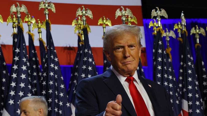 2024 U.S. Presidential Election Night, at Palm Beach County Convention Center, in West Palm Beach, Florida