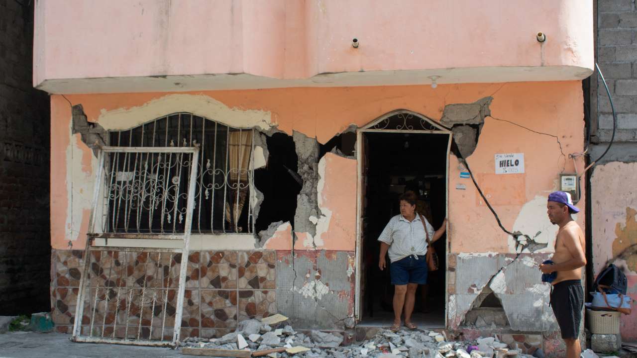 Magnitude 6.3 earthquake strikes Ecuador