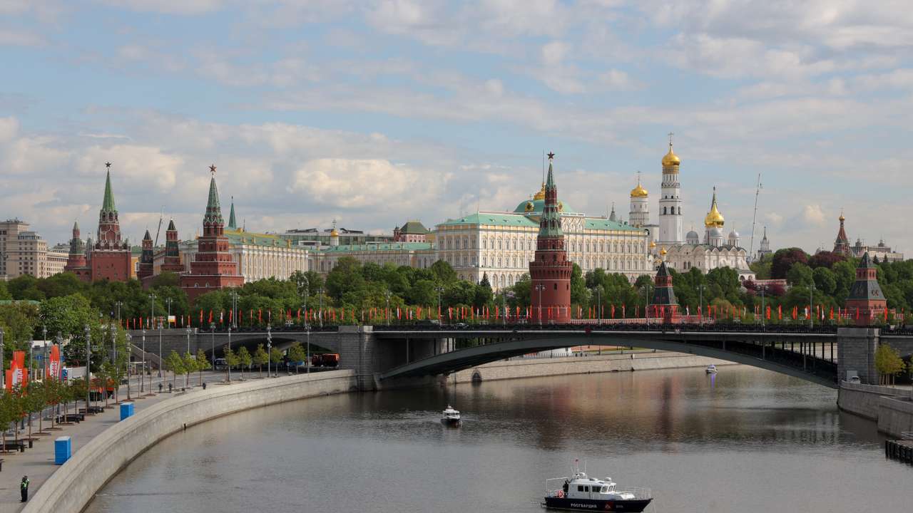 Rehearsal for Victory Day parade in Moscow