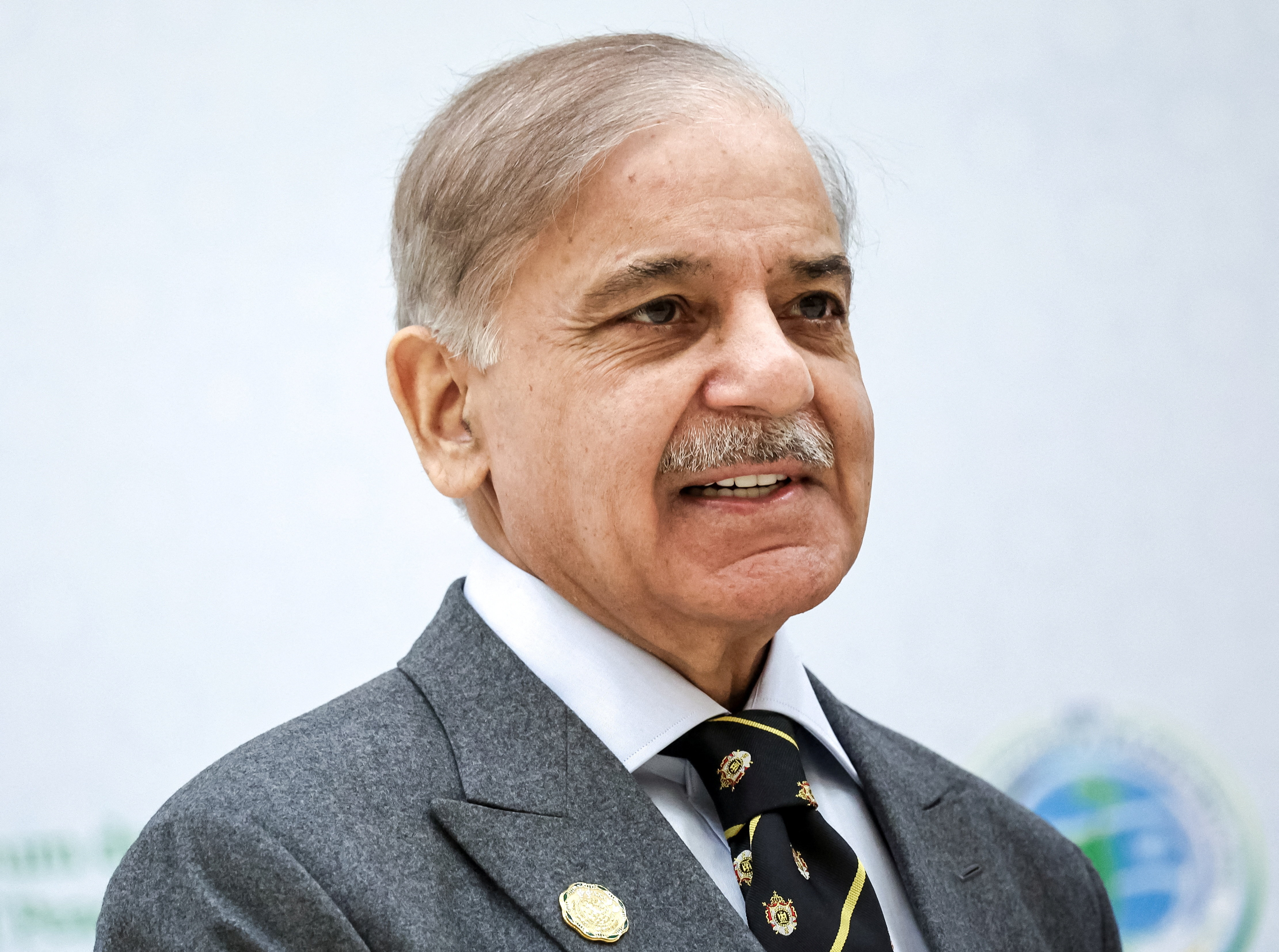 Pakistani Prime Minister Shehbaz Sharif attends international forum in Ashgabat