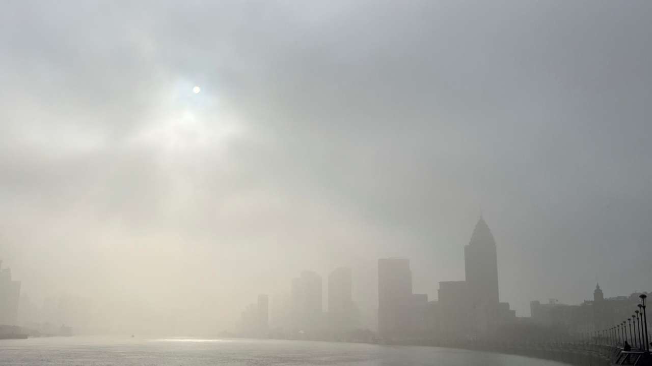 Fog in Shanghai