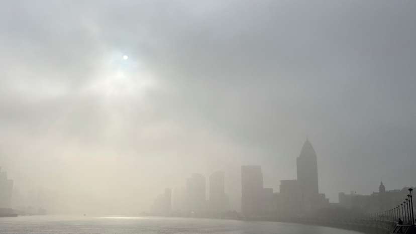 Fog in Shanghai