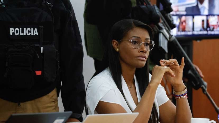 Ecuador's Attorney General Salazar attends hearing in Quito