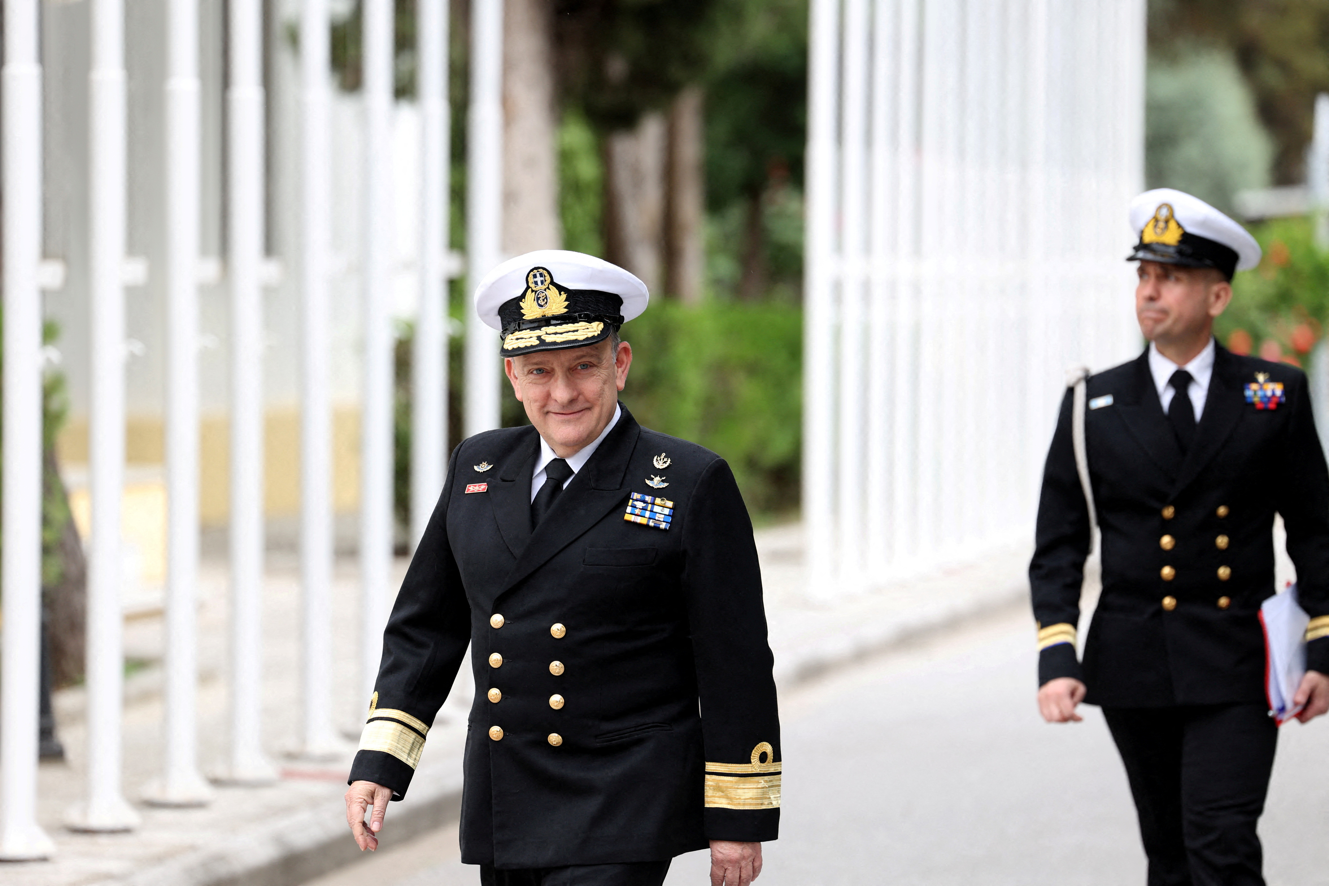 FILE PHOTO: EU's naval mission "Aspides" in Larissa