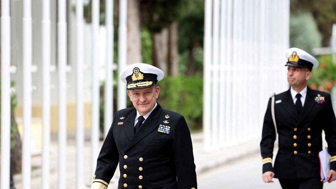 FILE PHOTO: EU's naval mission "Aspides" in Larissa