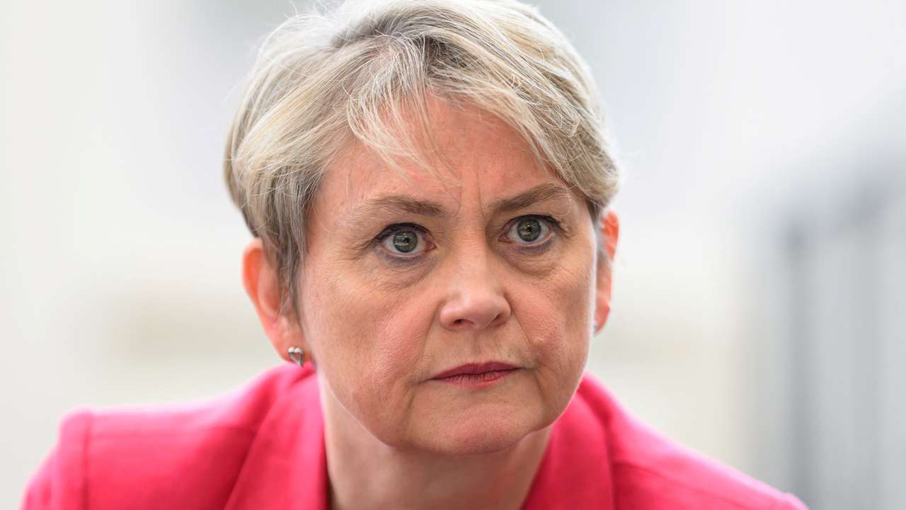 FILE PHOTO: Yvette Cooper Visits Liverpool Library Burnt In Recent Far-Right Riots