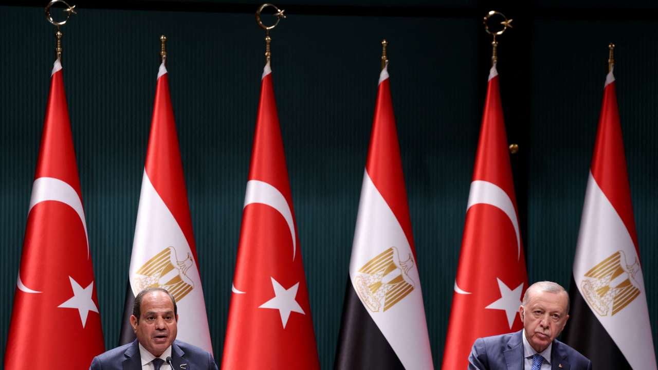 Egyptian President Abdel Fattah al-Sisi visits Ankara