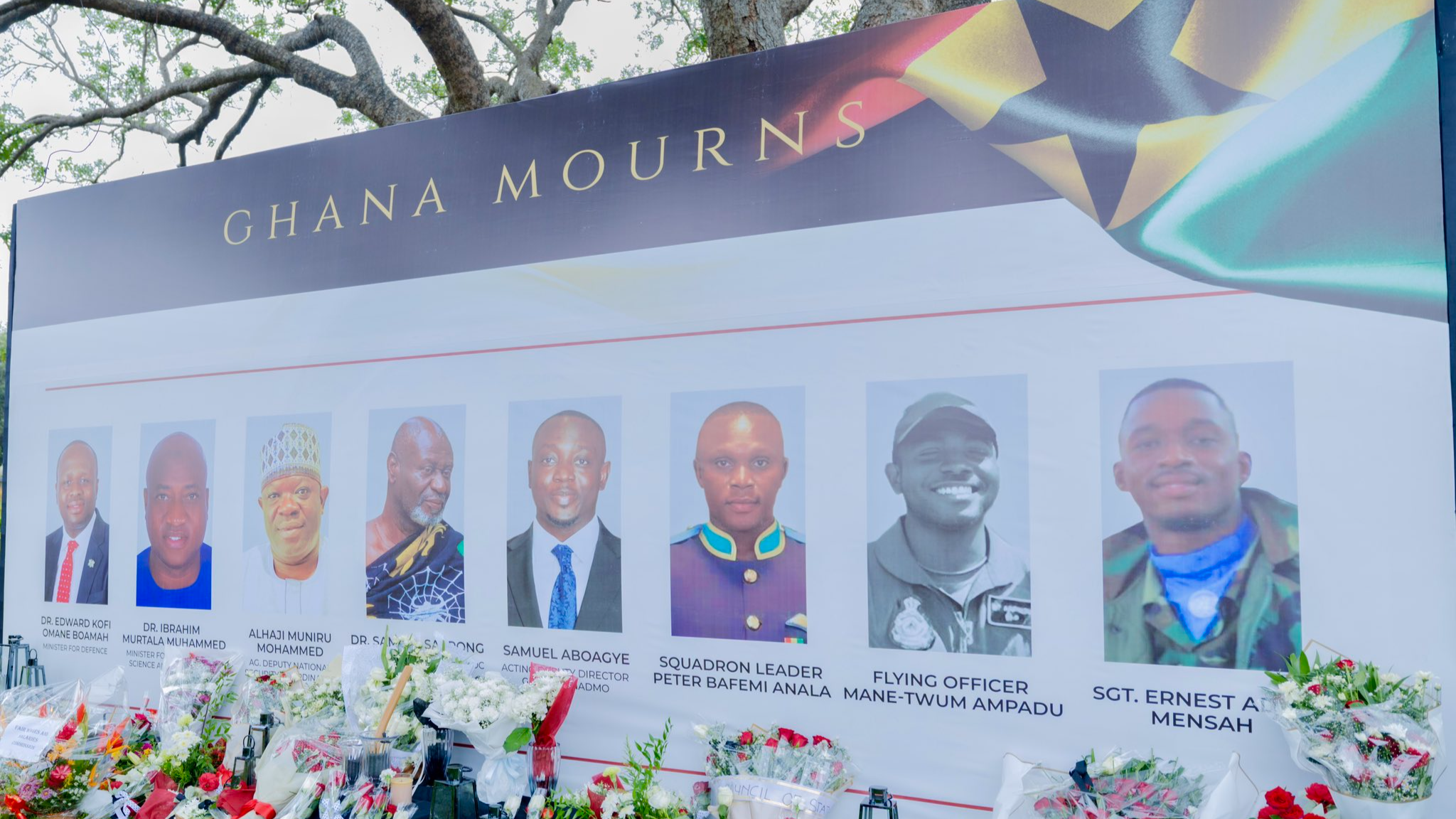 Ghana mourns 8 dead in tragic helicopter crash