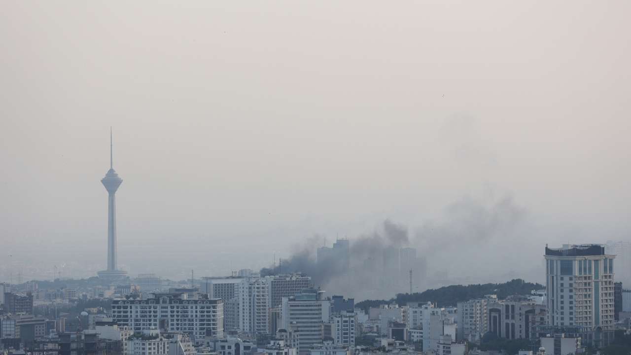 Iranian state broadcaster hit in Tehran