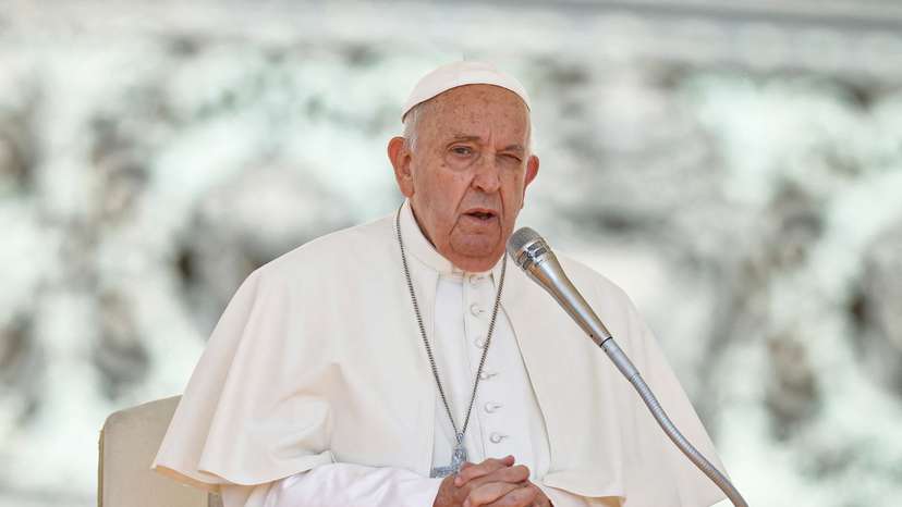 FILE PHOTO: Pope Francis holds weekly general audience