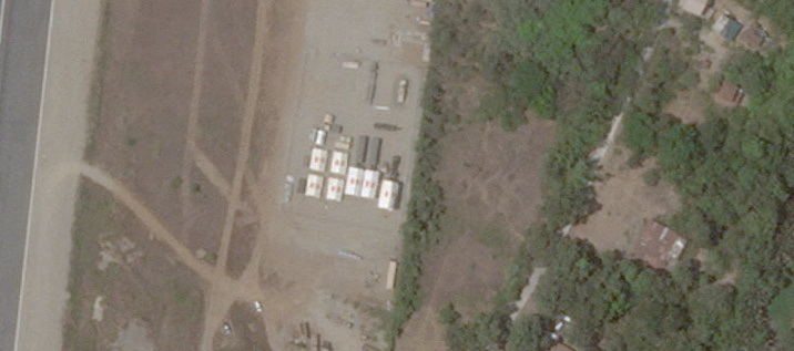 FILE PHOTO: A view of the Typhon missile system at Laoag International Airport