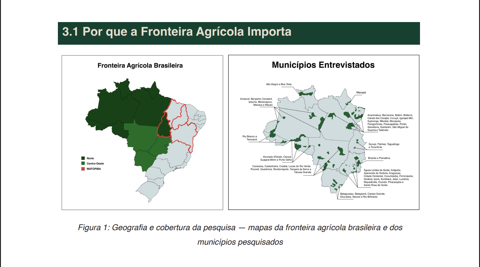 Por que a fronteira agrícola importa é uma imagem tirada do estudo da FGV