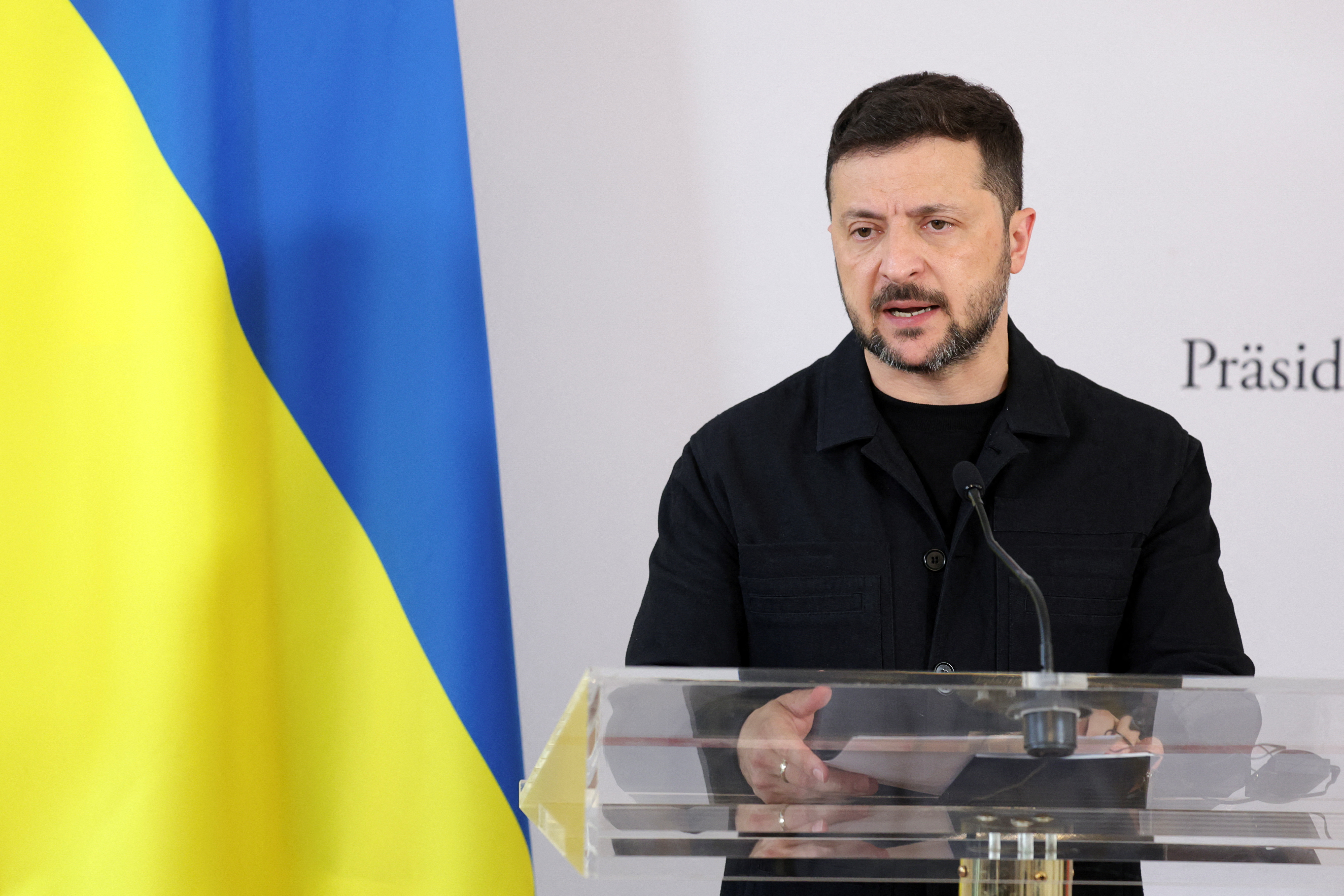 Ukrainian President Volodymyr Zelenskiy visits Vienna