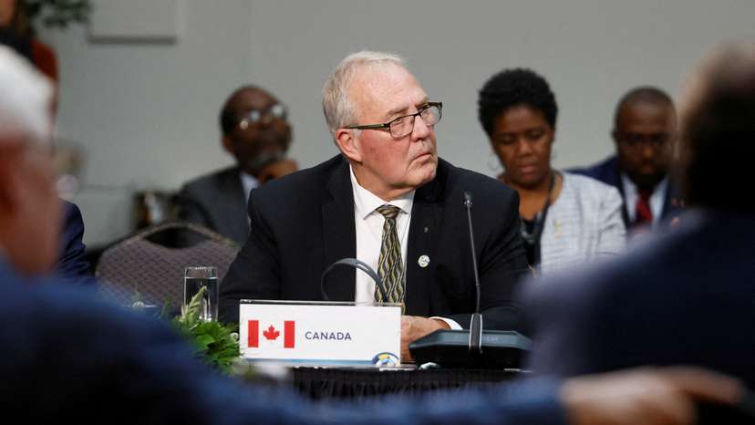 FILE PHOTO: Canada's Minister of National Defence Bill Blair attends the Canada-CARICOM Summit in Ottawa