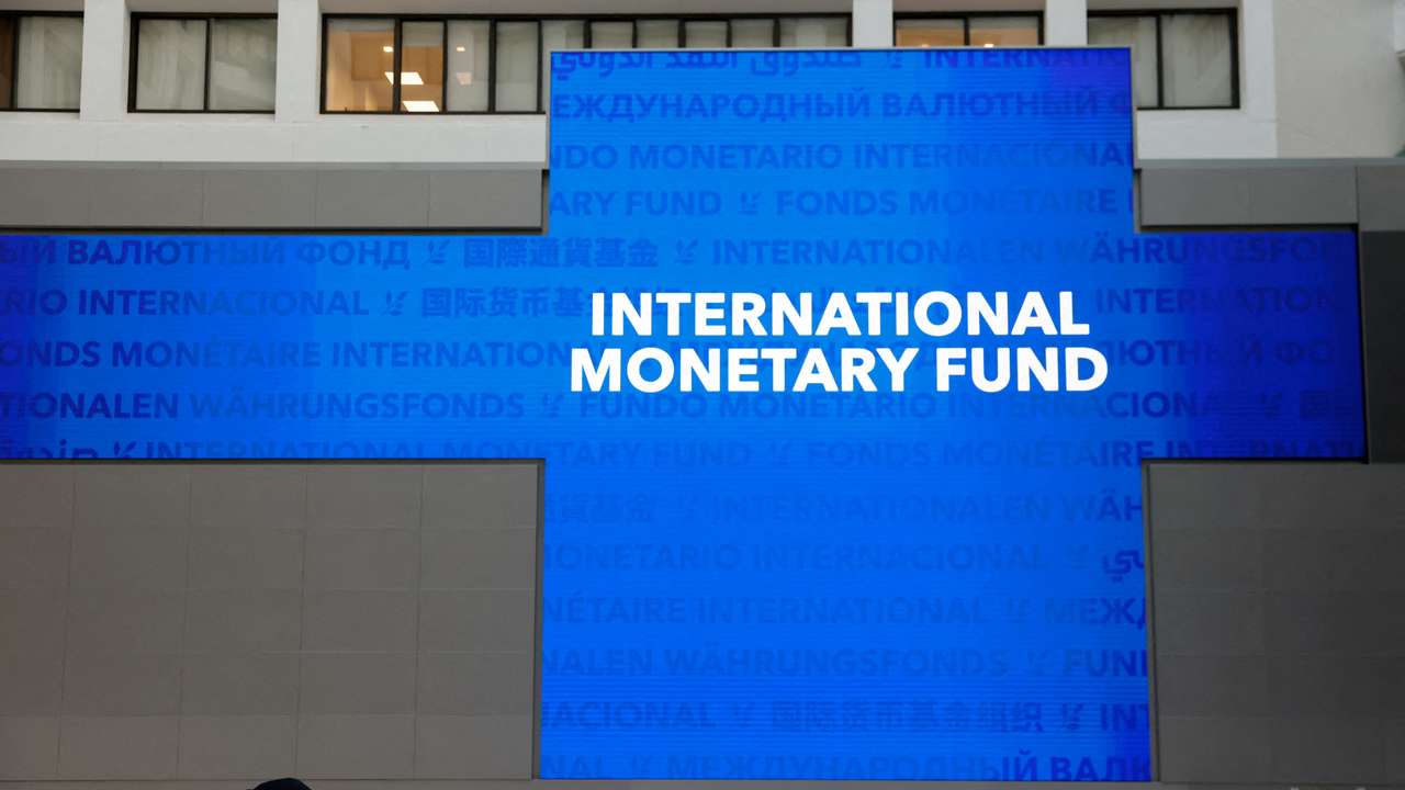 FILE PHOTO: Ukraine's President Volodymyr Zelenskiy meets with International Monetary Fund Managing Director Kristalina Georgieva at the IMF in Washington