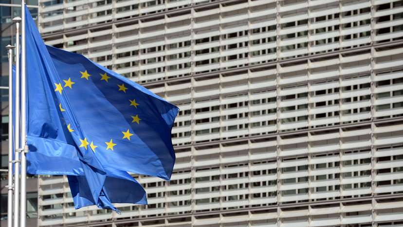 Outside view of the European Commission headquarters in Brussels